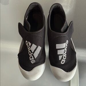 Adidas Kids Black Slip-On Shoes